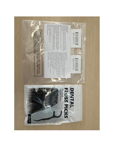 Palillos de Hilo Dental Baderke 600 Unidades Portátiles