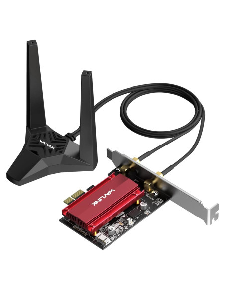 Tarjeta de Red WAVLINK WiFi 6E AX5400M PCIe Bluetooth 5.3