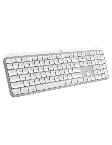 Teclado Inalámbrico Logitech MX Keys S para Mac - Gris Pálido