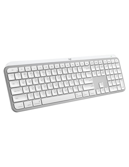 Teclado Inalámbrico Logitech MX Keys S para Mac - Gris Pálido