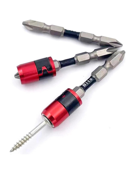 Juego de 6 Soportes Magnéticos JFOGO + 2 Puntas PH2