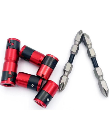 Juego de 6 Soportes Magnéticos JFOGO + 2 Puntas PH2