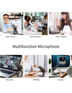 Micrófono USB LiANGSTAR K6 Condensador Omnidireccional 2