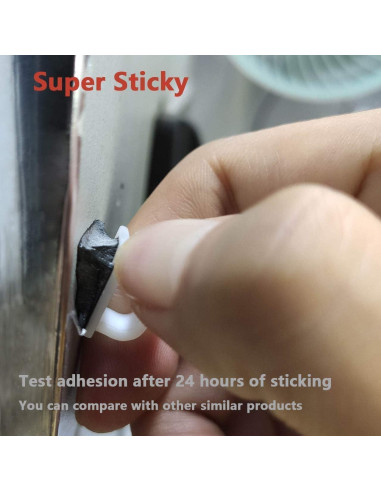 Clips para Cables Yocice 40pcs Adhesivos Fuertes Blanco