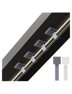 Correas de Cable LX IntMfr. 40 Piezas Autoadhesivas