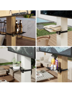 Estante Flotante CondoMounts ZZSLSB1001 para Gazebo 3-16 cm 2