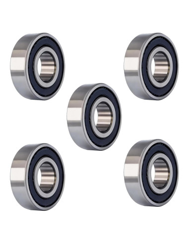 5 PCS Balero R8-2RS 12.7mm Doble Sellado para Electrodomésticos