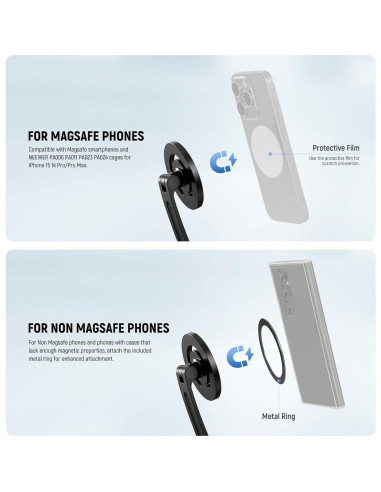 Soporte Magnético para Cuello NEEWER GP16 para Teléfono y Cámara