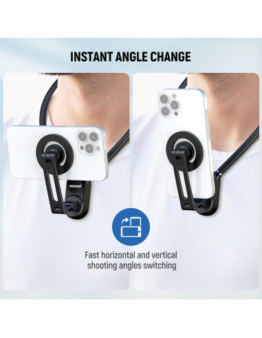 Soporte Magnético para Cuello NEEWER GP16 para Teléfono y Cámara