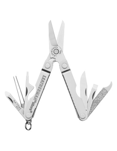 Multi-herramienta LEATHERMAN Micra 10 en 1 Acero Inoxidable