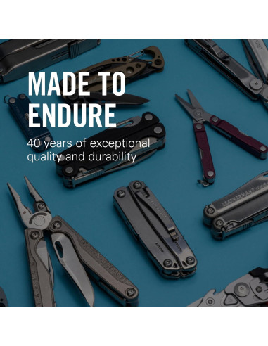 Multi-herramienta LEATHERMAN Micra 10 en 1 Acero Inoxidable