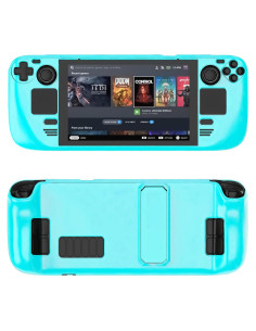 Funda Protectora Sorandy para Steam Deck - Azul con Soporte