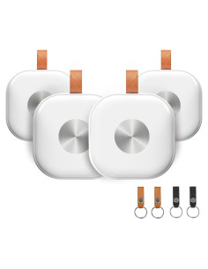 Etiquetas de seguimiento MYYUNIOFF 4 paquetes Bluetooth iOS