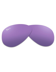 Lentes Ray-Ban RB3025 58mm Polarizados Gris Espejo Lila