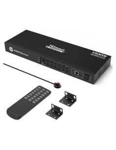 Interruptor HDMI 16x1 TESmart 4K 60Hz Control Remoto
