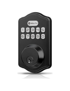 Cerradura Electrónica Solity AT1, Sin Llave, 100 Códigos