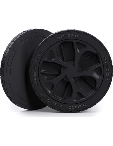 Posavasos para Automóvil Umirro 2TA Negro 7.30 cm 2 Piezas