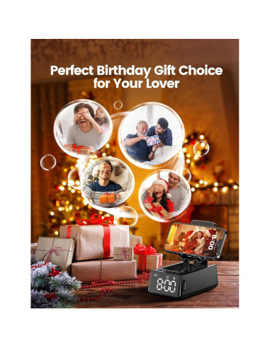 Altavoz Bluetooth CHIFENCHY Brazo Mágico con Soporte