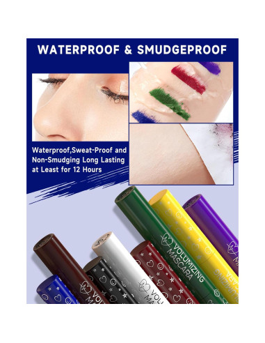 Máscara Colorida Caedelfly Volumen y Longitud Impermeable