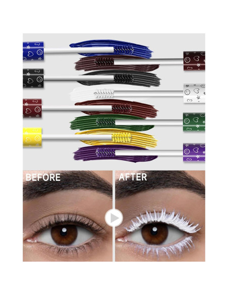 Máscara Colorida Caedelfly Volumen y Longitud Impermeable