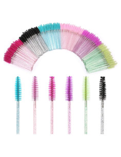 Pinceles Desechables Elisel 300 PCS para Pestañas y Cejas