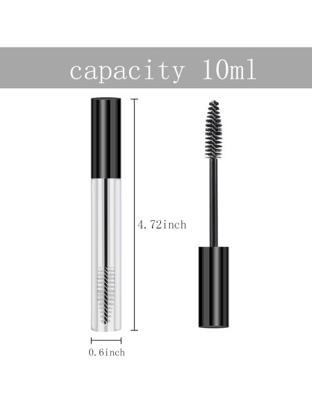 100 Tubos Vacíos para Pestañas Suoundey 10ml Ecológicos