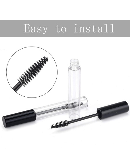 100 Tubos Vacíos para Pestañas Suoundey 10ml Ecológicos