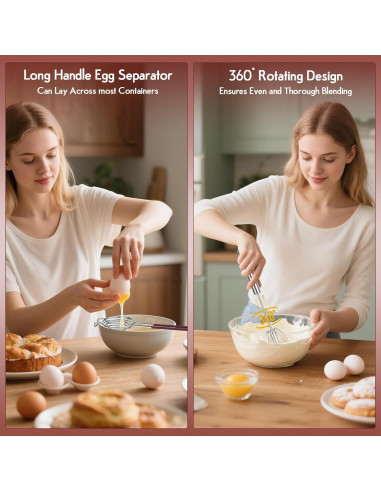 Juego de Batidores HCFGS 2 Piezas Acero Inoxidable