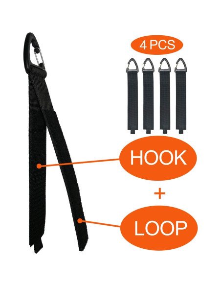 Organizador de Cables de Extensión ZTSXLLIM Paquete de 4