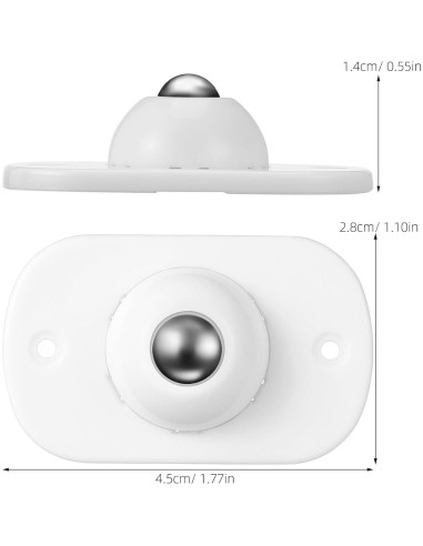 Ruedas Universales Homoyoyo Autoadhesivas para Muebles