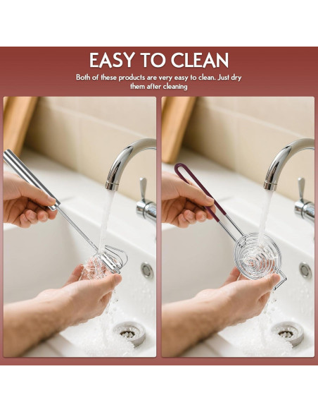 Juego de Batidores HCFGS 2 Piezas Acero Inoxidable