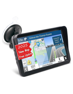 GPS para Coche NAVRUF 9 Pulgadas Mapa 2025 Actualizado