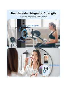 Soporte Magnético SUPERONE MagSafe Doble Cara para iPhone 2