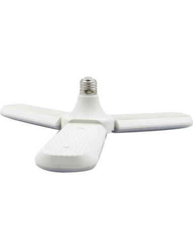 Bombilla LED 45W JKLcom Plegable 4000Lm E27 Blanco Cálido