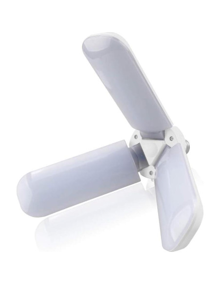 Bombilla LED 45W JKLcom Plegable 4000Lm E27 Blanco Cálido