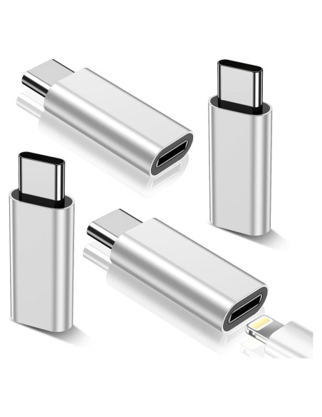 Adaptador Lightning a USB C xiwxi para iPhone 16/15 Pro Max