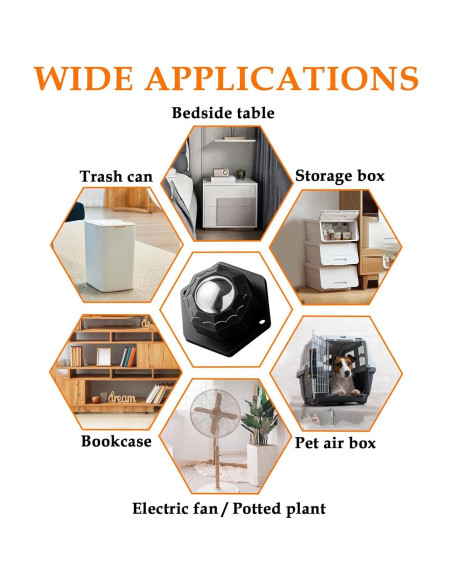 4 Ruedas Universales MARRTEUM 90kg 360 para Muebles