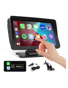 Estéreo de Coche Podofo 7" Bluetooth Carplay Android Auto