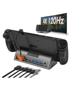 Estación de Acoplamiento RuntoGOL para Steam Deck 4K 120Hz