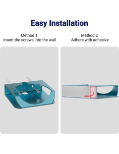 Soporte de Pared para Echo Pop WAWXH1314 Aluminio Verde Azulado 2