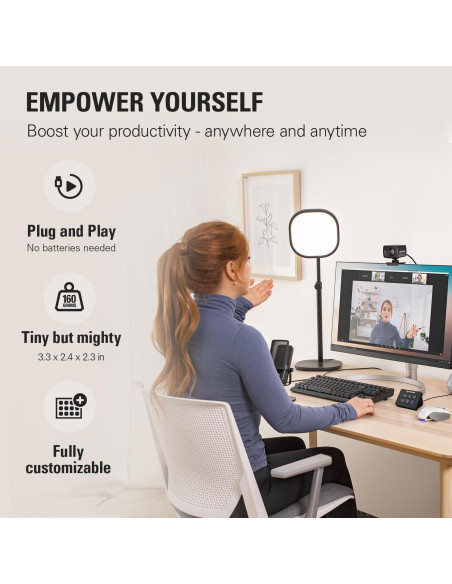 Elgato Stream Deck Mini - Controlador de Aplicaciones 6 Teclas