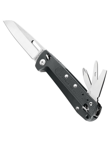Cuchillo Plegable Leatherman Free K2 Gris 8 en 1 EDC