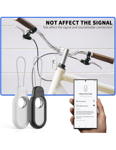 Funda Protectora TUDIOW para Samsung Galaxy SmartTag 2