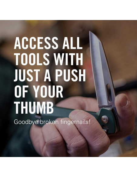 Cuchillo Plegable Leatherman Free K2 Gris 8 en 1 EDC