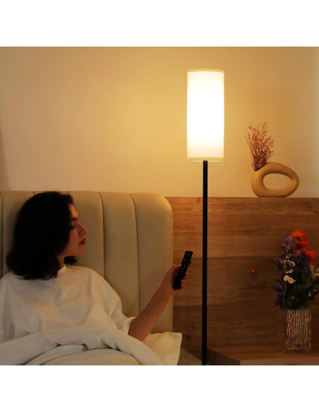 Lámpara de Pie Ambimall 164 cm Regulable con Control Remoto