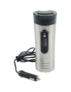 Taza de Viaje Calentada RoadPro RP0719 443ml 12V Antideslizante 2