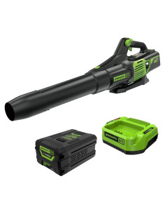 Soplador de Hojas Greenworks 60V 610 CFM Batería 2.5Ah