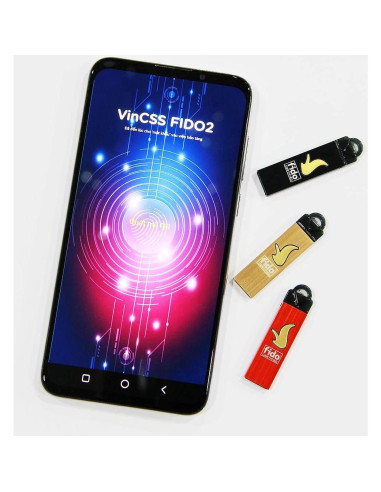 Clave de Seguridad VinCSS FIDO2 Touch 1 USB-A Negro