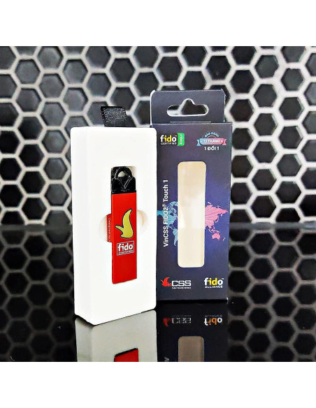 Clave de Seguridad VinCSS FIDO2 Touch 1 USB-A Negro