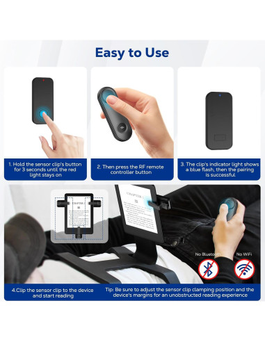Control Remoto MoKo para Pasar Páginas Kindle y eReaders